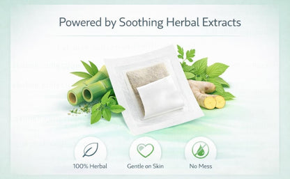 Herbal Foot patch (Pack of 40) Detox Foot Patch with Ginger Bamboo Vinegar Herbal Detox for Stress Relief Relaxation Night