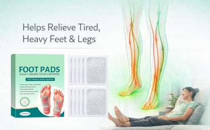 Herbal Foot patch (Pack of 50) Detox Foot Patch with Ginger Bamboo Vinegar Herbal Detox for Stress Relief Relaxation Night