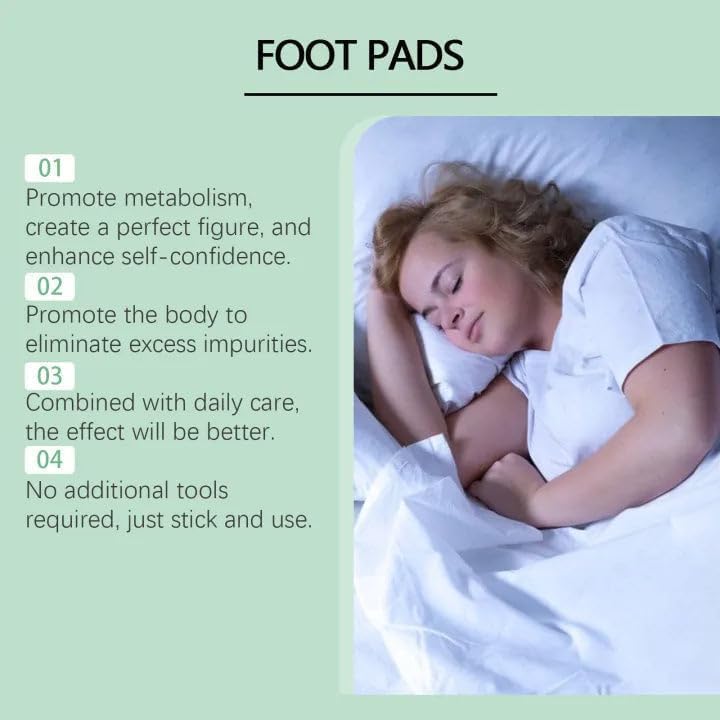 Herbal Foot patch (Pack of 10) Natural Ingredients for Sleep Aid Pain Relief