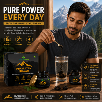 Pure Himalayan Shilajit – Premium Natural Wellness Support