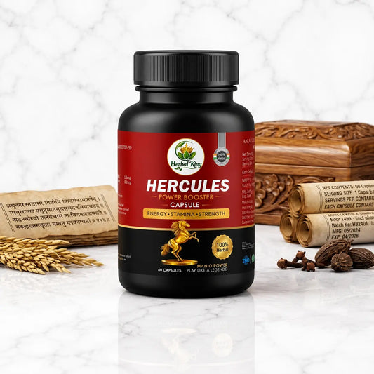 Herbal King HERCULES Power Booster Capsules for Men ( 60 Capsules )